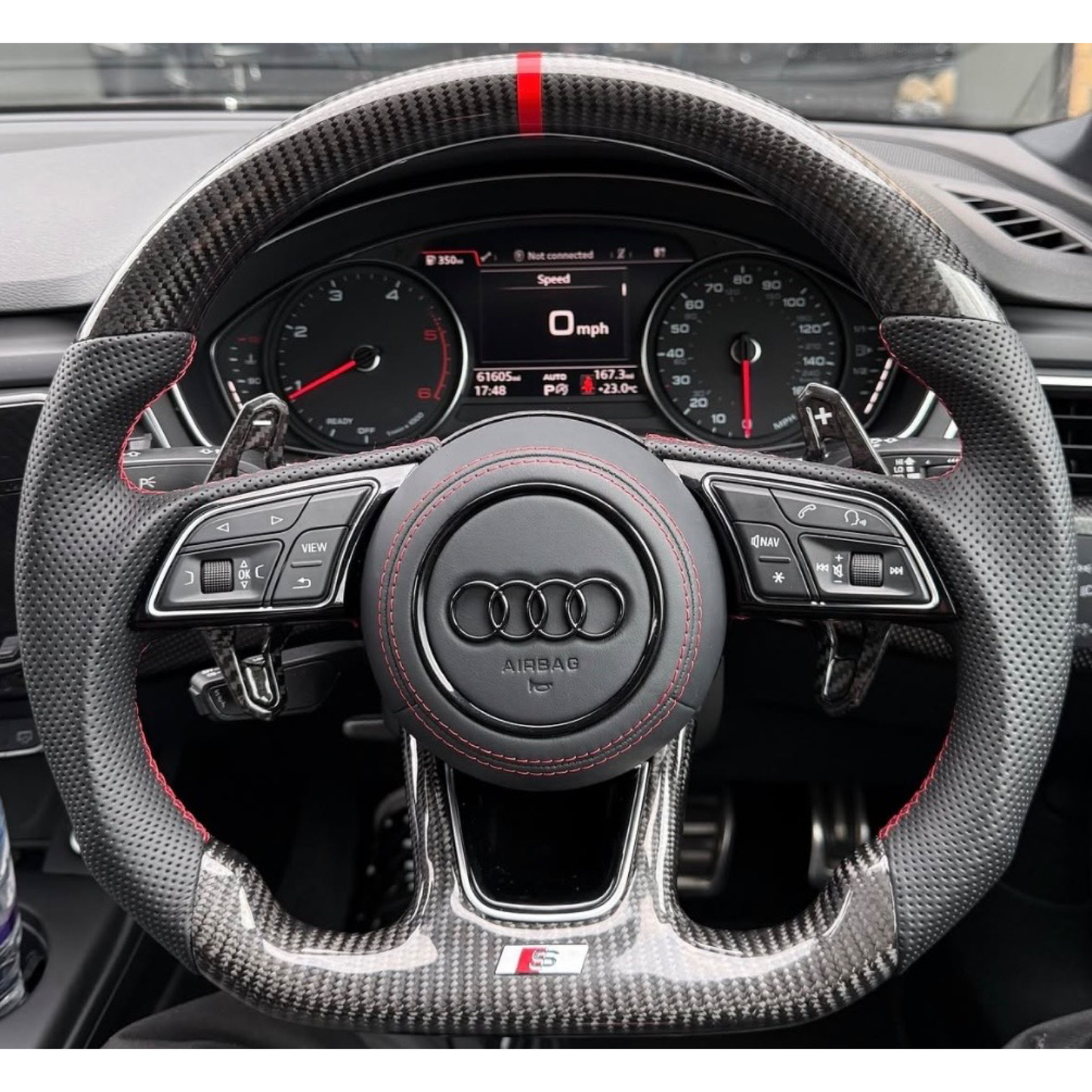 Audi S & RS Steering Wheel carbon