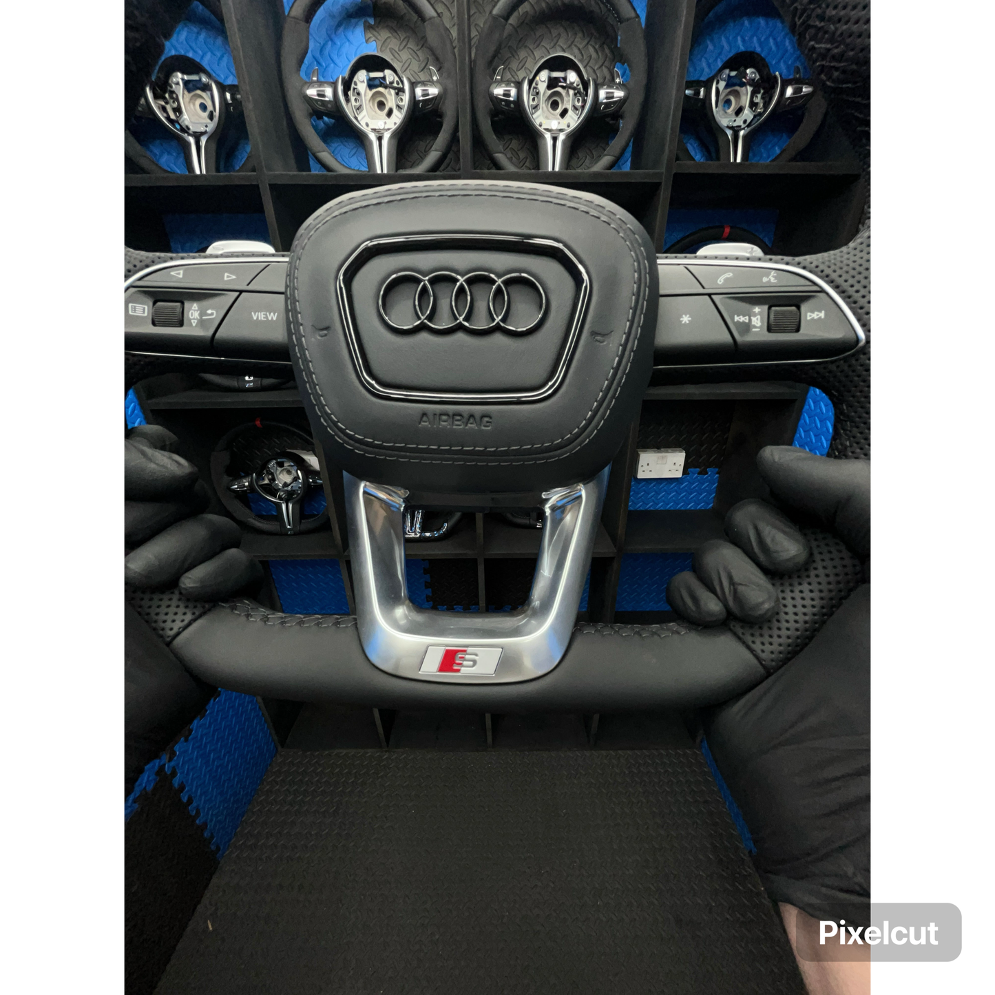 Audi S & RS Steering Wheel full leather