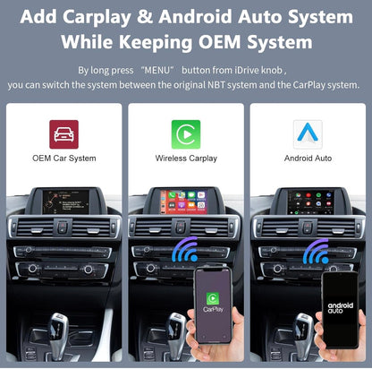 Wireless Apple CarPlay & Android Auto Mirror Link Functions Decoder