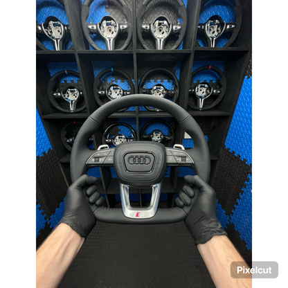 Audi S & RS Steering Wheel full leather