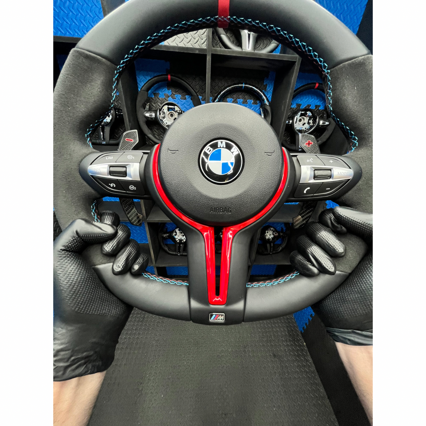 BMW F series half leather half Alcantara