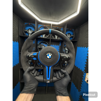 BMW F series half leather half Alcantara