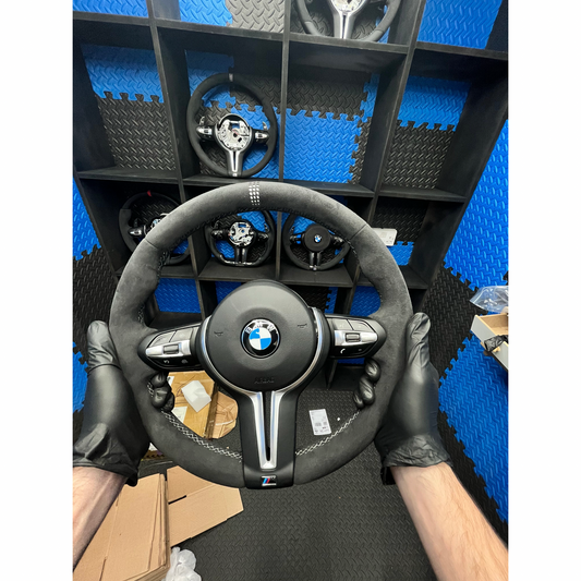 BMW F series CS Steering Wheel -Alcantara