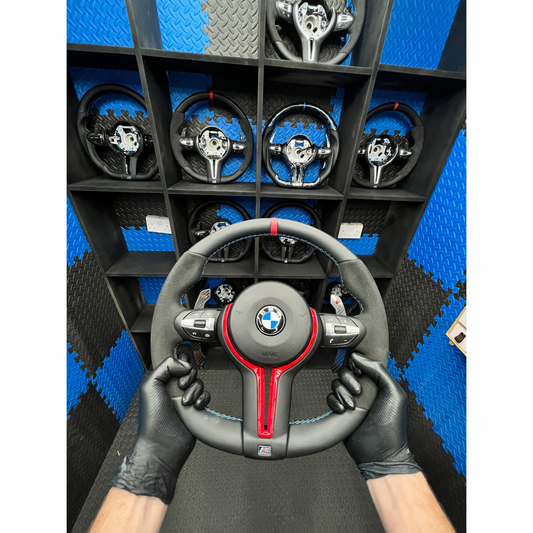 BMW F series half leather half Alcantara