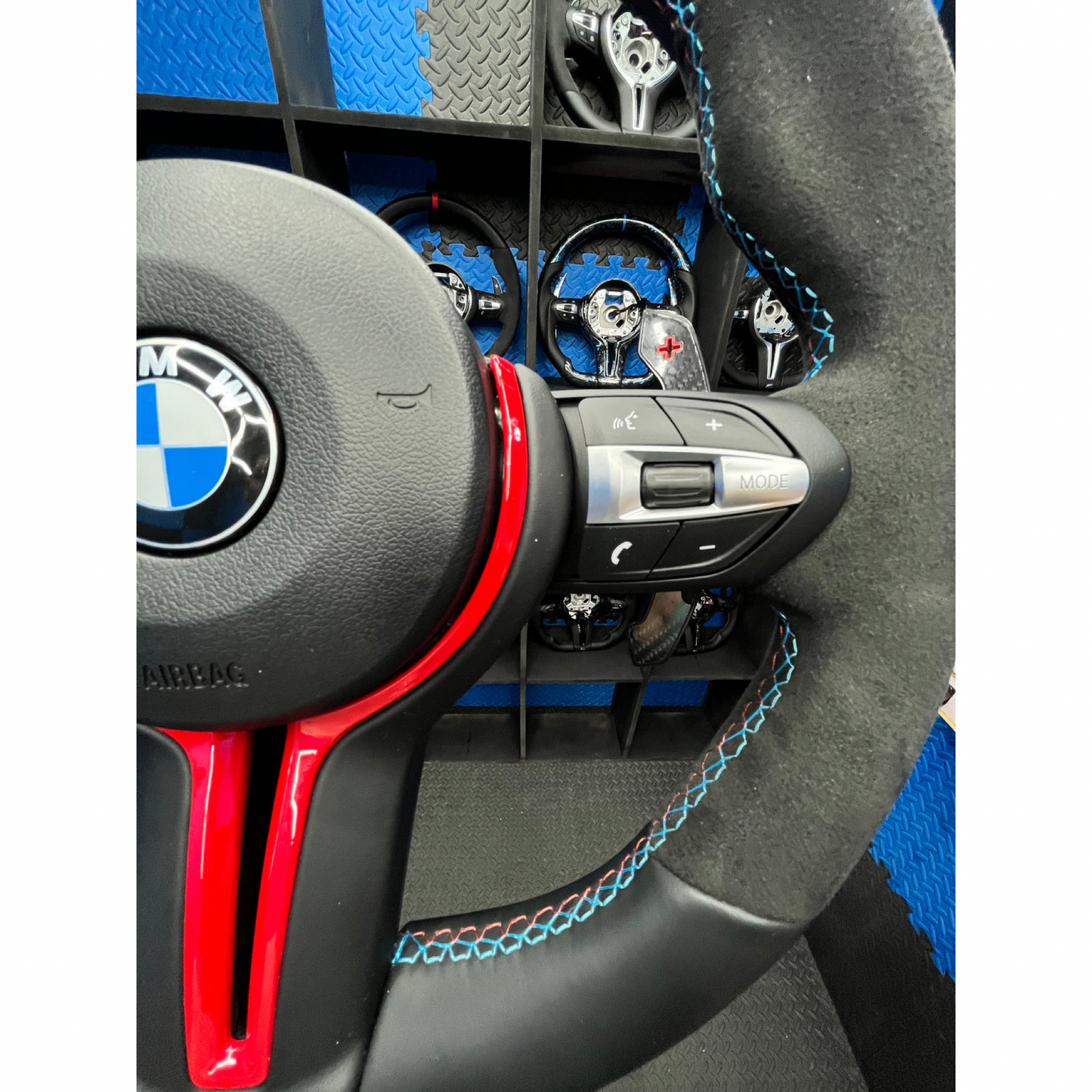 BMW F series half leather half Alcantara