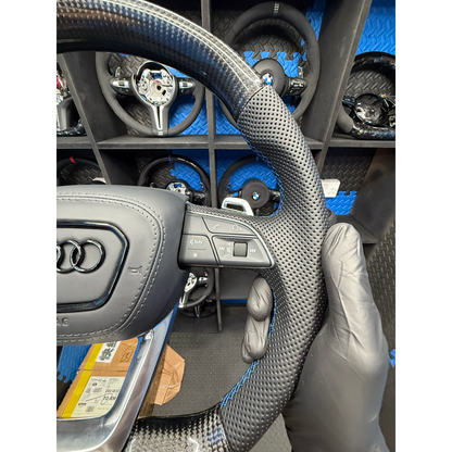 Audi S & RS Steering Wheel carbon fibre and leather