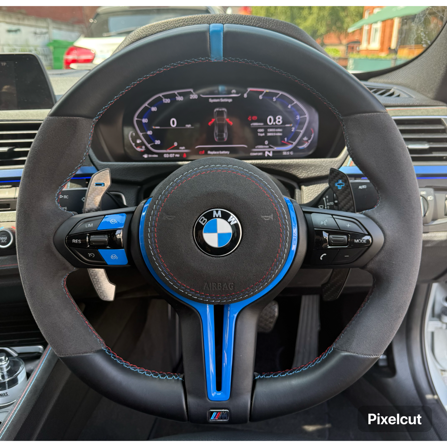 BMW F series half leather half Alcantara