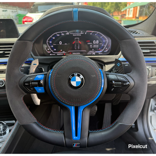 BMW F series half leather half Alcantara