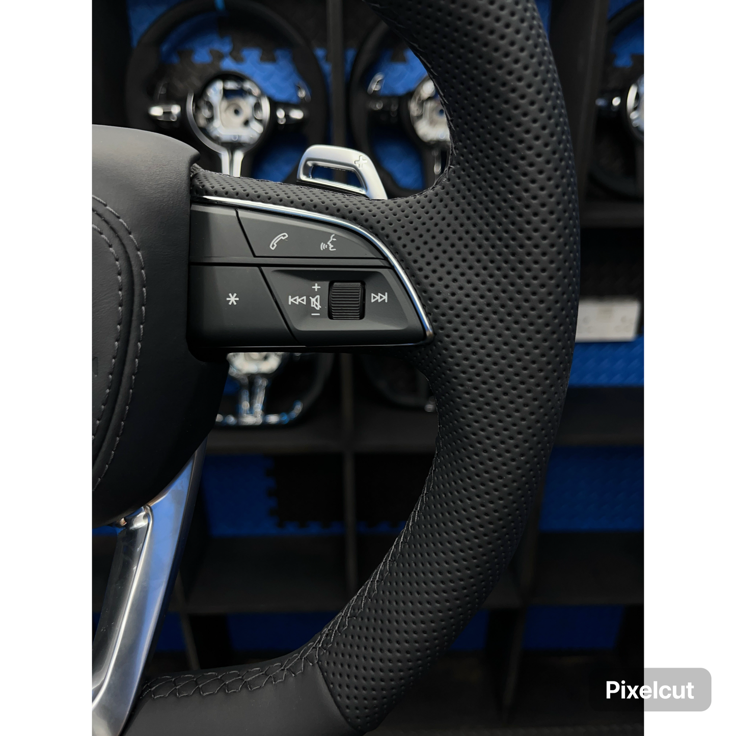 Audi S & RS Steering Wheel full leather
