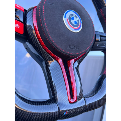 BMW F series LED RPM Steering Wheel Carbon-Read
