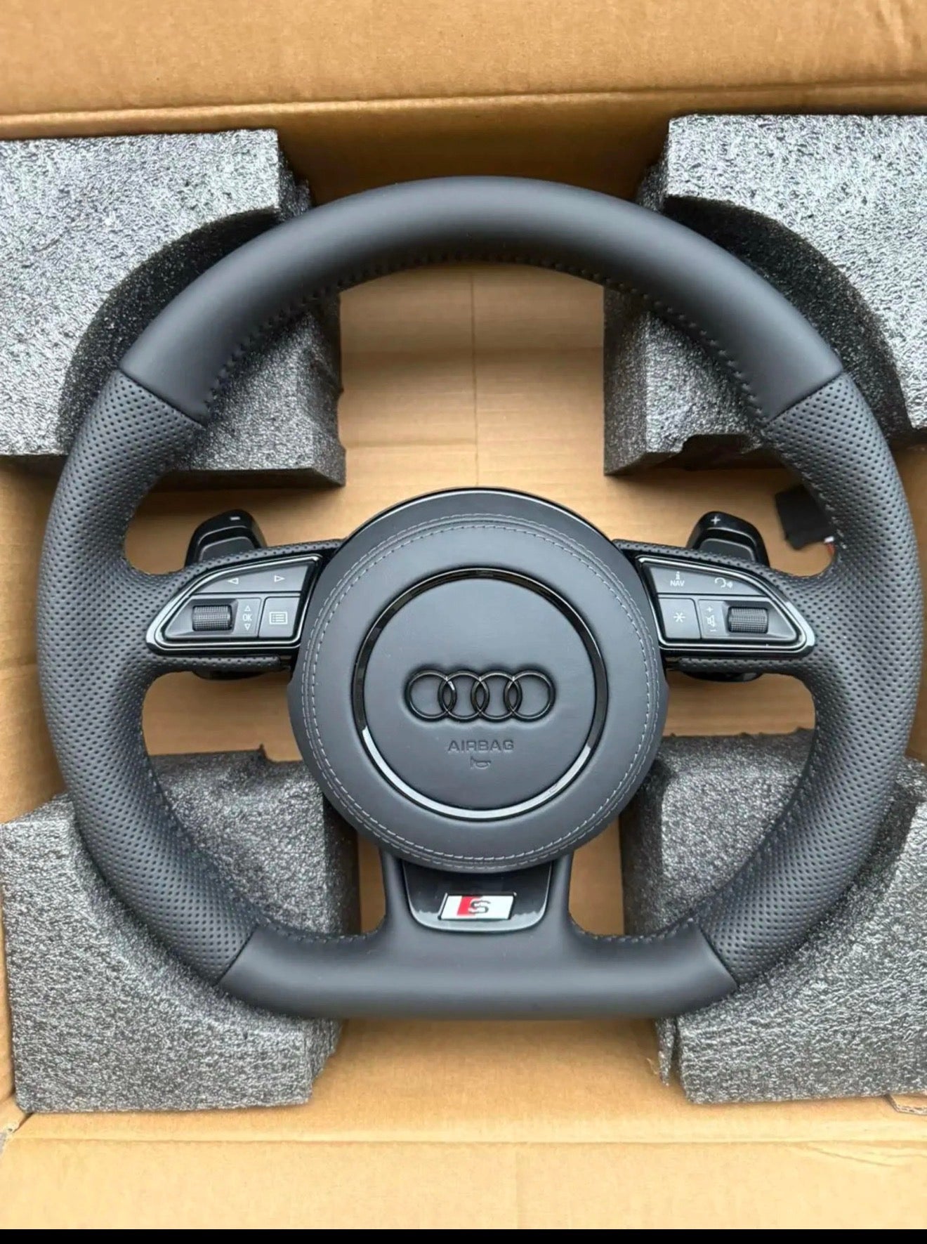 Audi S & RS Steering Wheel leather