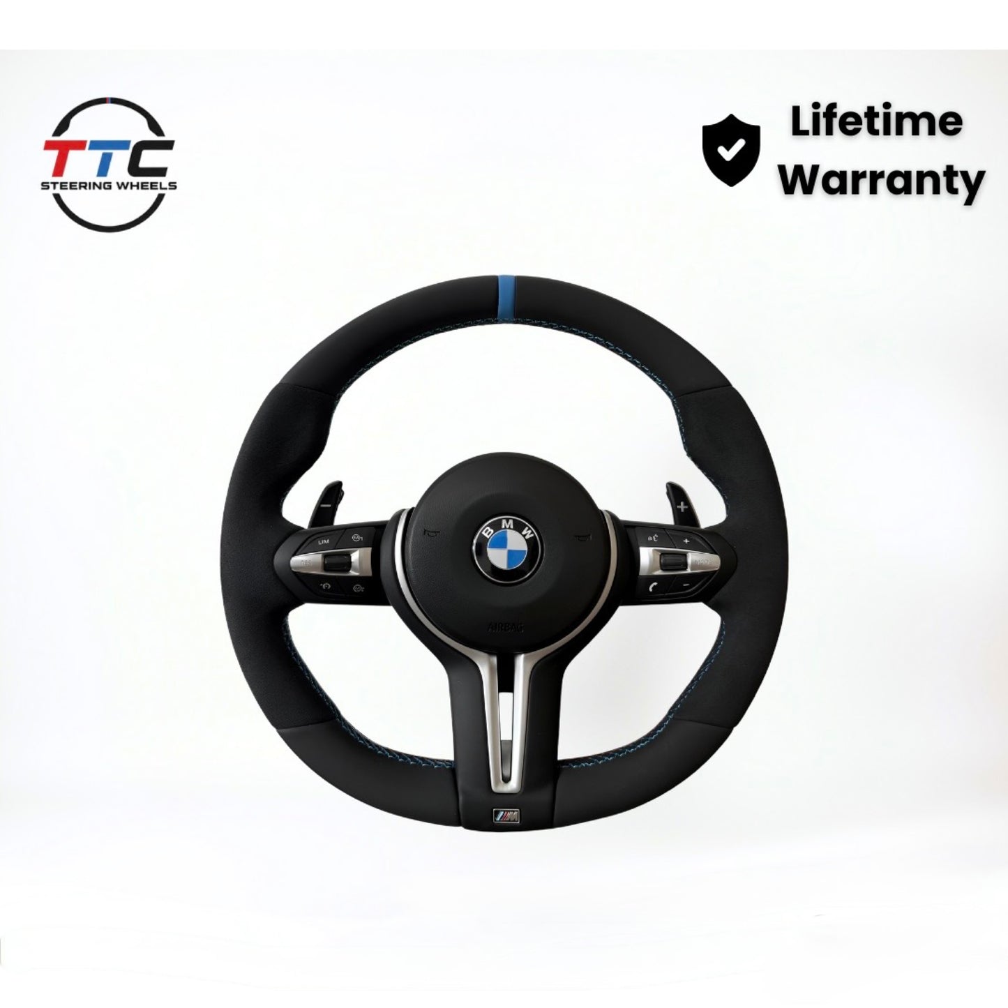 BMW F series Steering Wheel - Alcantara & Leather