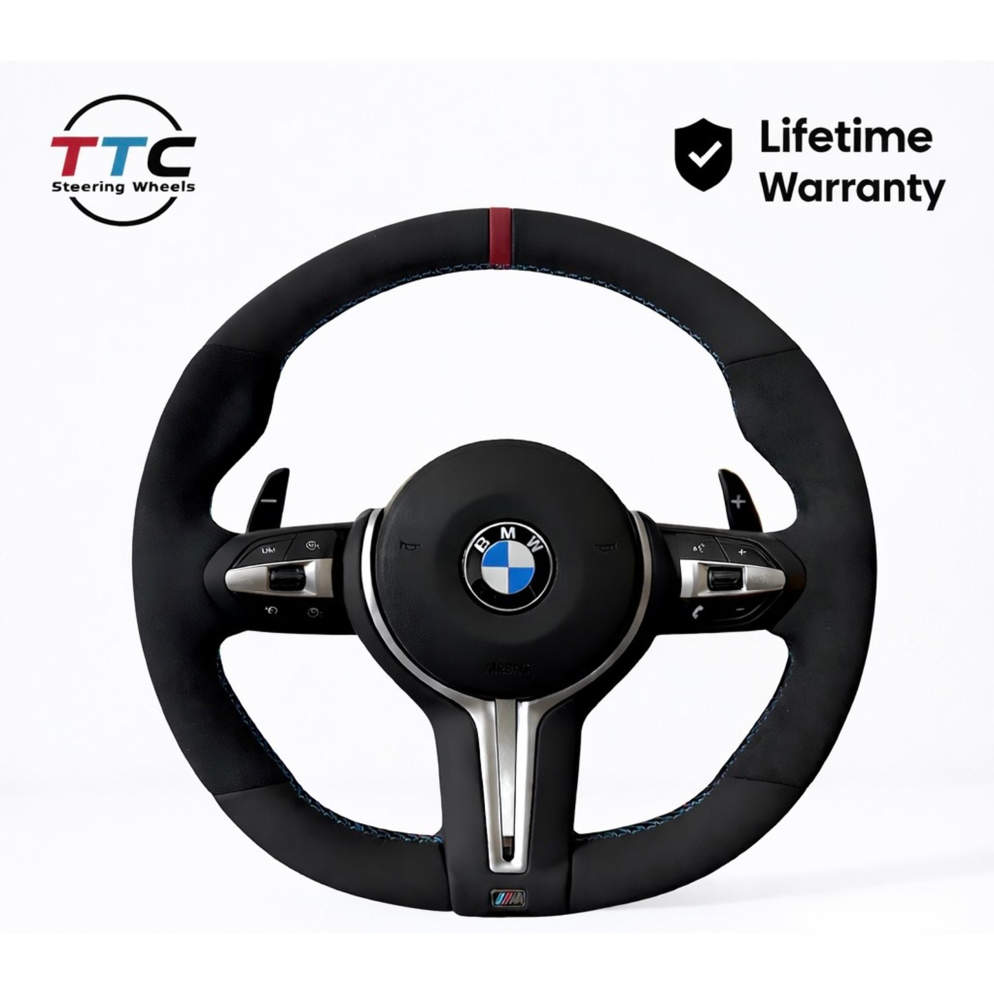 BMW F series Steering Wheel - Alcantara & Leather