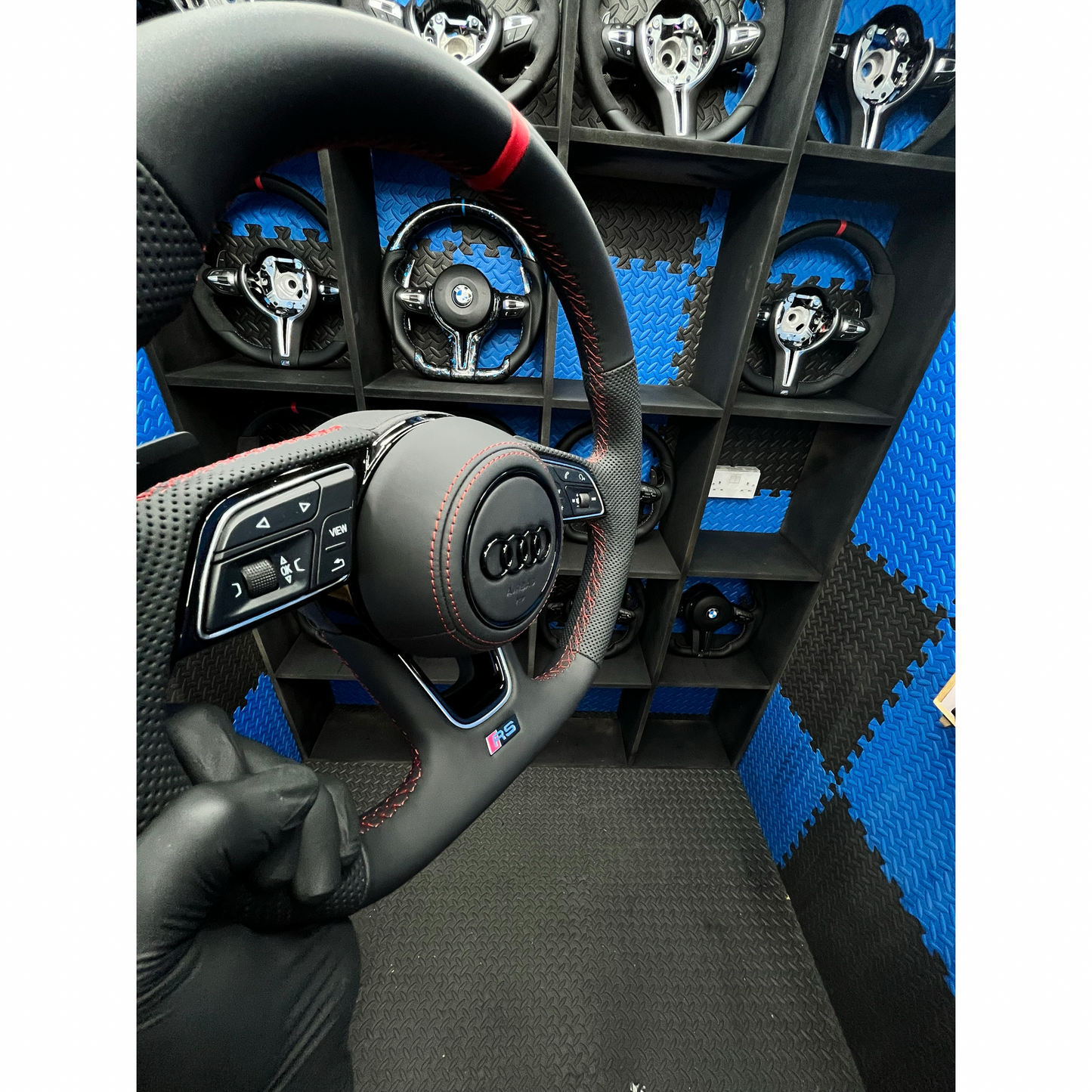 Audi S & RS Steering Wheel full leather