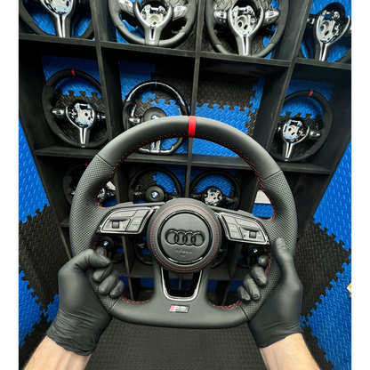 Audi S & RS Steering Wheel full leather