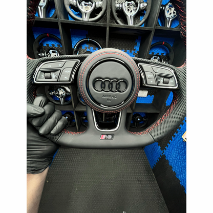 Audi S & RS Steering Wheel full leather
