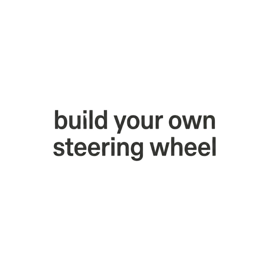 Build your own steering wheel