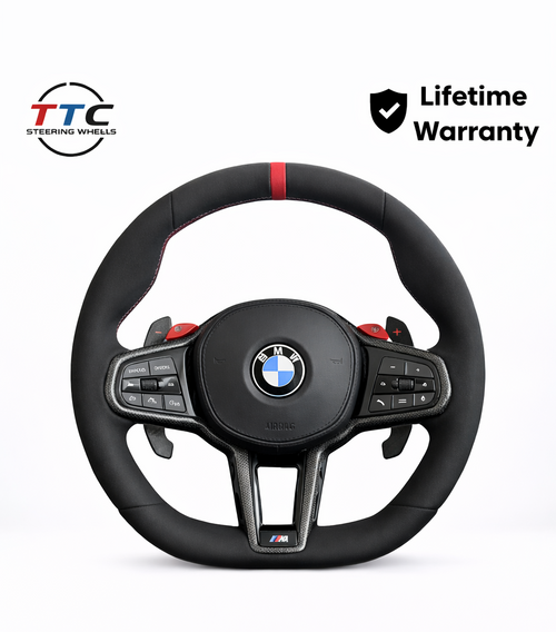 BMW G series Steering Wheel Carbon Fibre & leather
