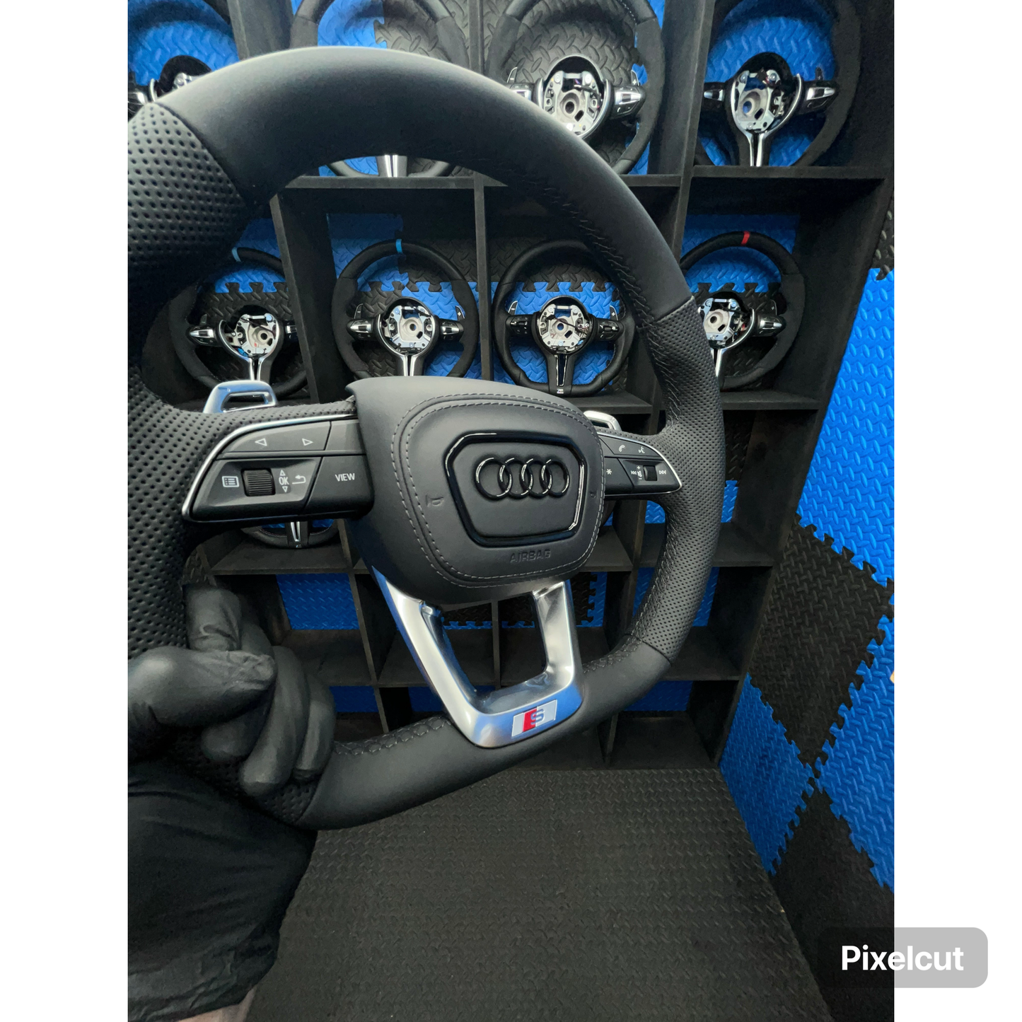 Audi S & RS Steering Wheel full leather