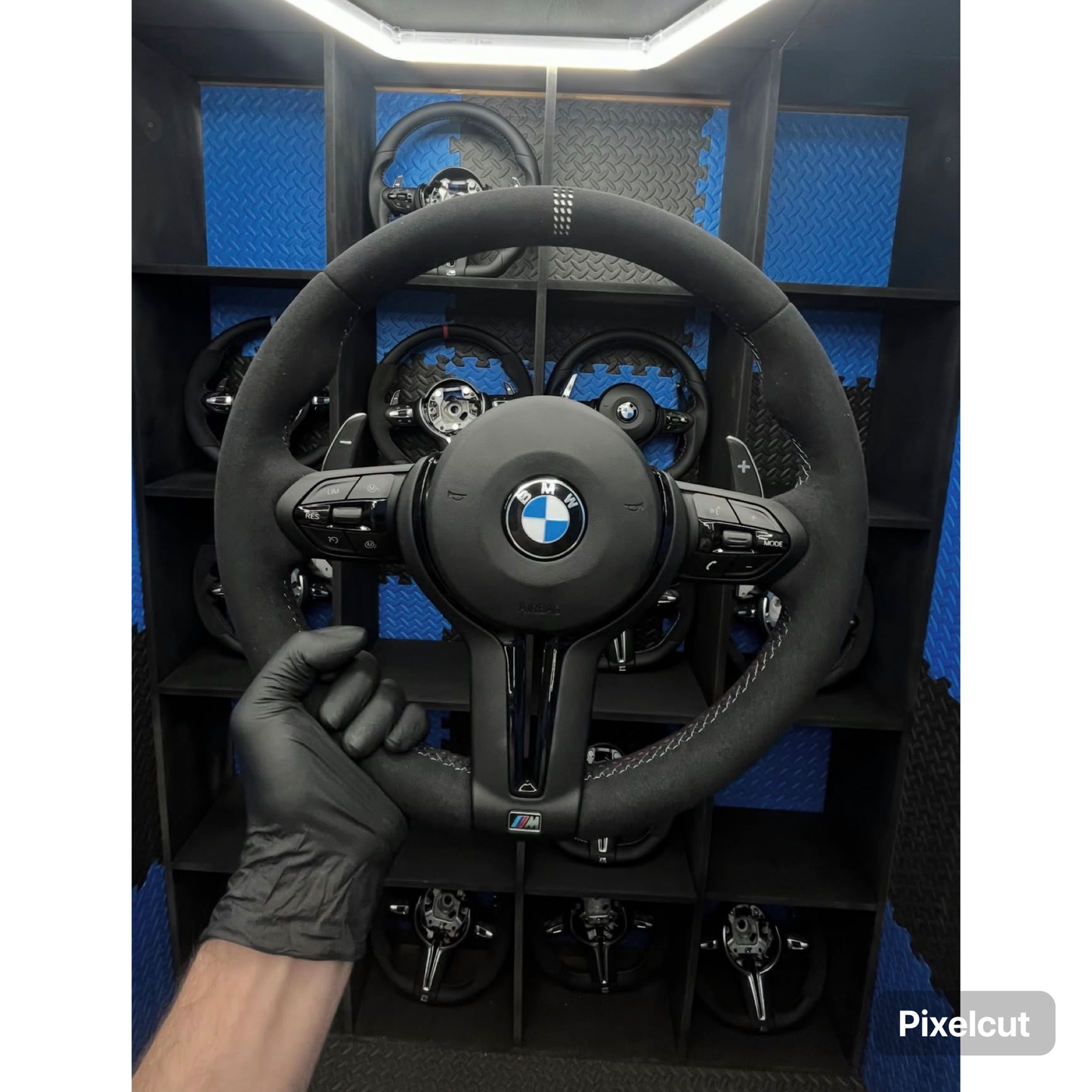BMW F series CS Steering Wheel -Alcantara