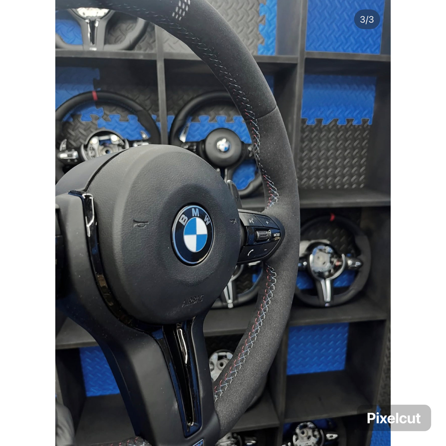 BMW F series CS Steering Wheel -Alcantara