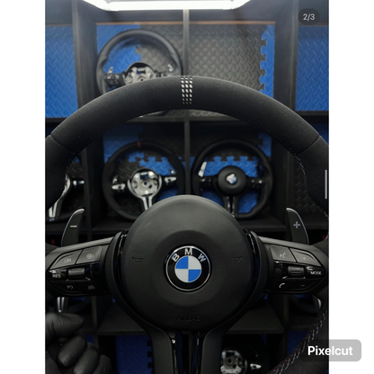 BMW F series CS Steering Wheel -Alcantara